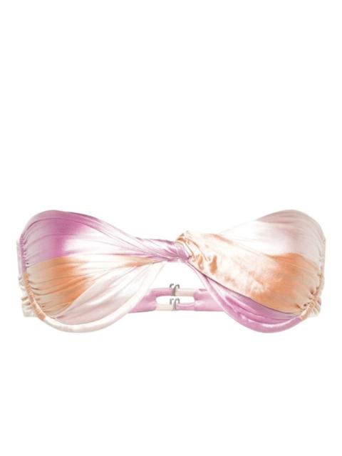 Isa Boulder Twisted Bikini Top Reversible