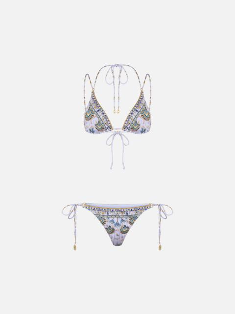 CAMILLA MULTI STRAP TRI RING BIKINI REVERSIBLE