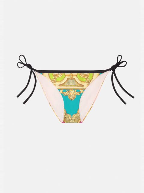 Versace Barocco Goddess Bikini Bottoms Reversible