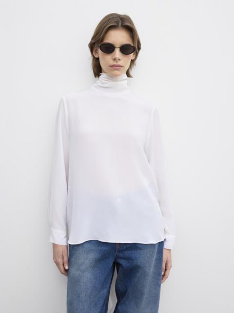 Silk Scarf blouse