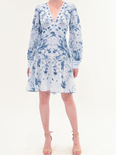 THREADWORK VOILE MINI DRESS