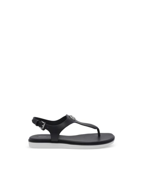 logo buckle sandals