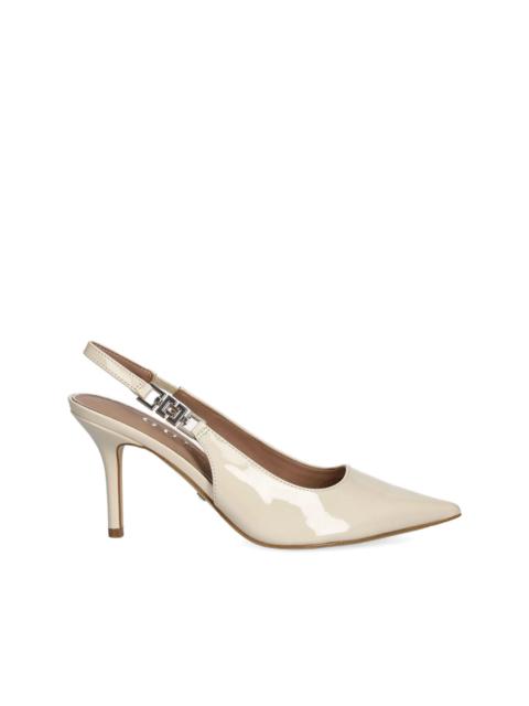 85mm Nassha slingback pointed-toe pumps