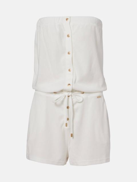 Venus cotton-blend romper