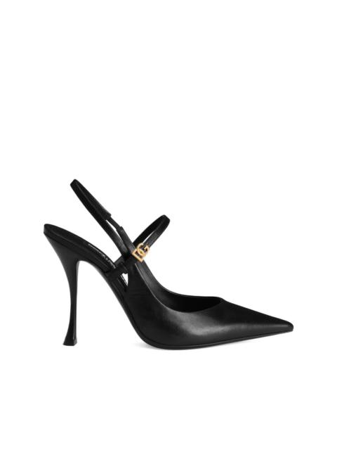 90mm slingback pumps