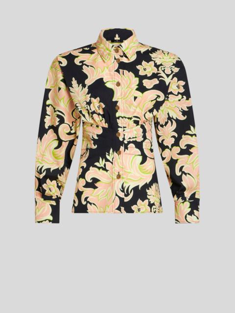 PRINTED COTTON SHIRT