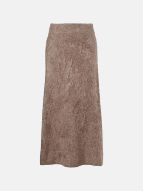 Asta cashmere maxi skirt