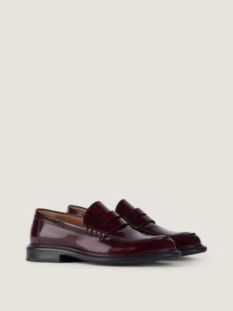 GENT LOAFERS IN BRUSHED LEATHER
