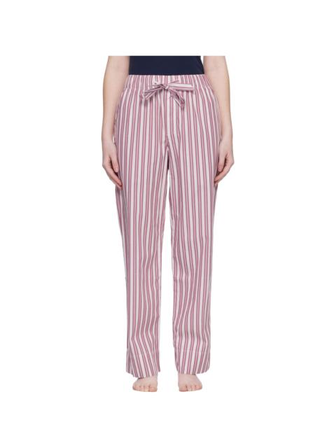 Pink & Off-White Poplin Pyjama Pants