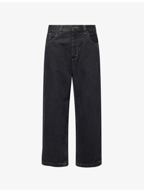 Brandon Wide-Leg Relaxed-Fit Denim Jeans