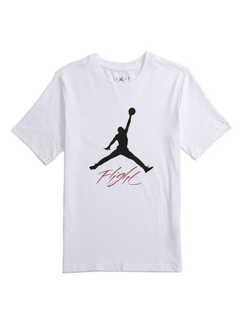 Air Jordan Flight Basketball Short Sleeve White AO0665-100