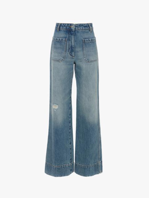 Alina Jean In Worn Blue Wash