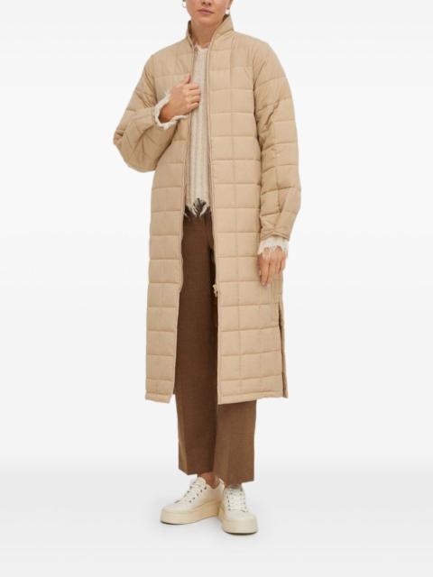 long-sleeve quilted jacket