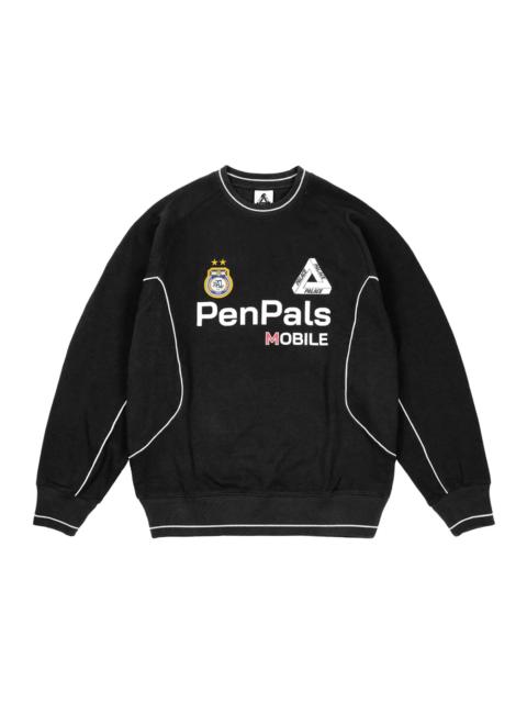 Palace Pen Pals Crew Black