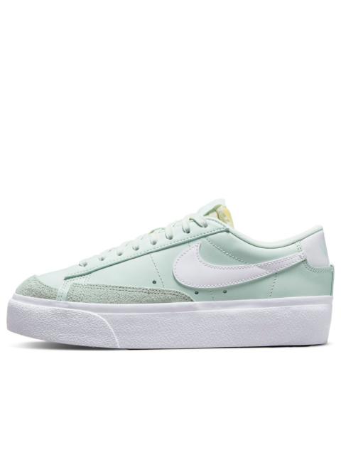 (WMNS) Nike Blazer Low Platform 'Barely Green' DJ0292-300