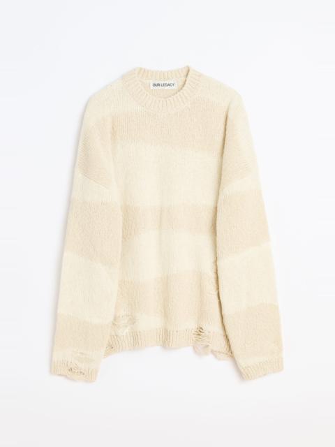 Popover Roundneck White Destructive Wave