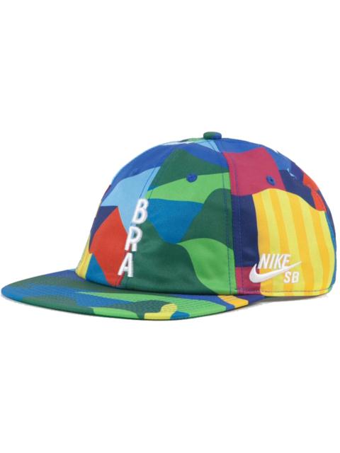 Nike SB x Parra Brazil Federation Kit Skate Cap Clover/White