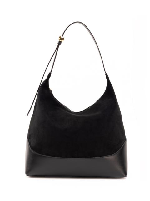 Loop Large Suede/Leather Black