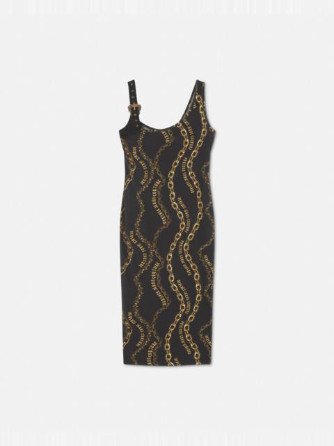 Chain Couture Midi Dress