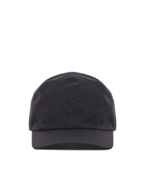 logo-embroidered baseball cap