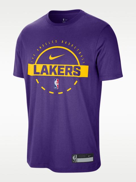 Los Angeles Lakers Authentics Men's Nike Dri-FIT NBA Practice T-Shirt