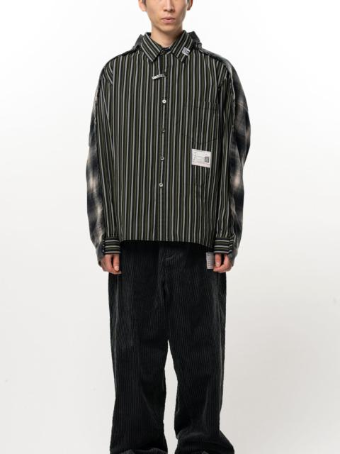 Front Back Docking Long Sleeve Shirt