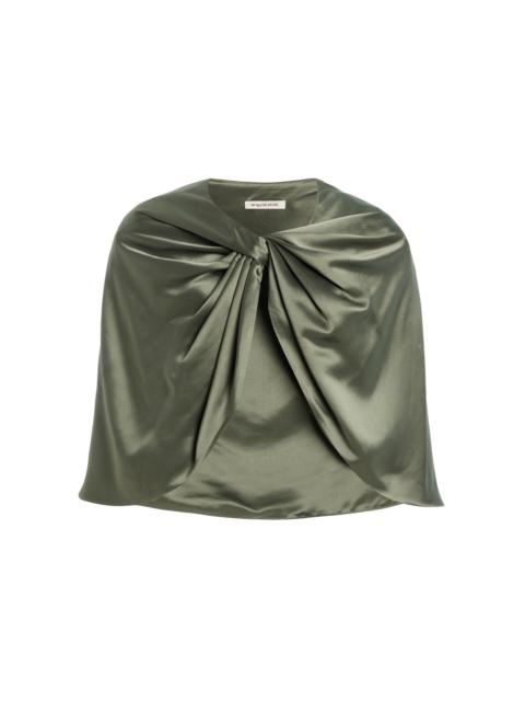 Pinlos Draped Cape green