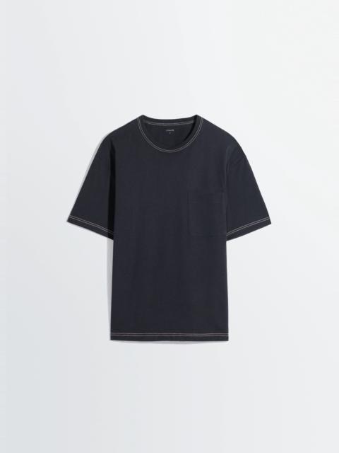 BOXY SHORT SLEEVE T-SHIRT IN HEAVY JERSEY