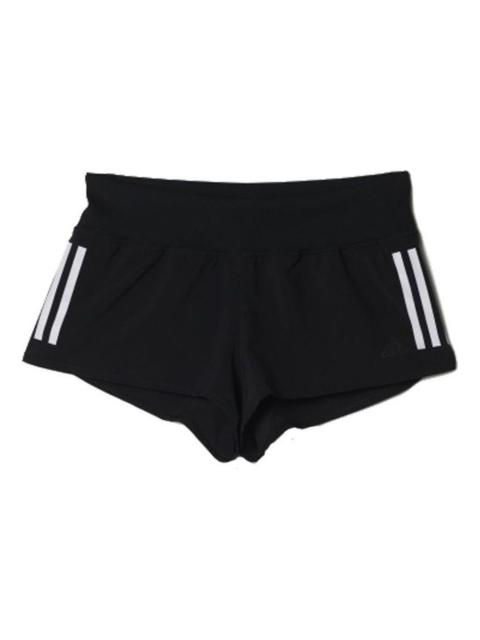 (WMNS) adidas Gym Shorts 'Black White' AJ4851