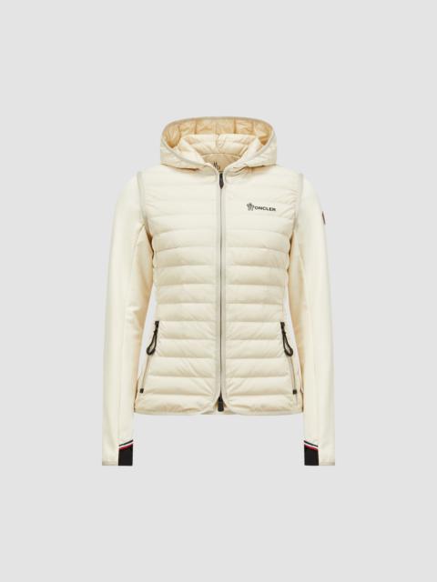 Padded Zip-Up Cotton Hoodie