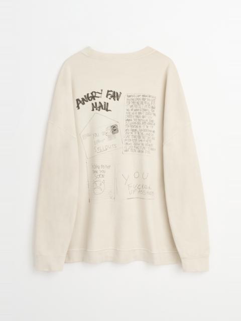 Slack Sweatshirt Angry Fan Mail Print