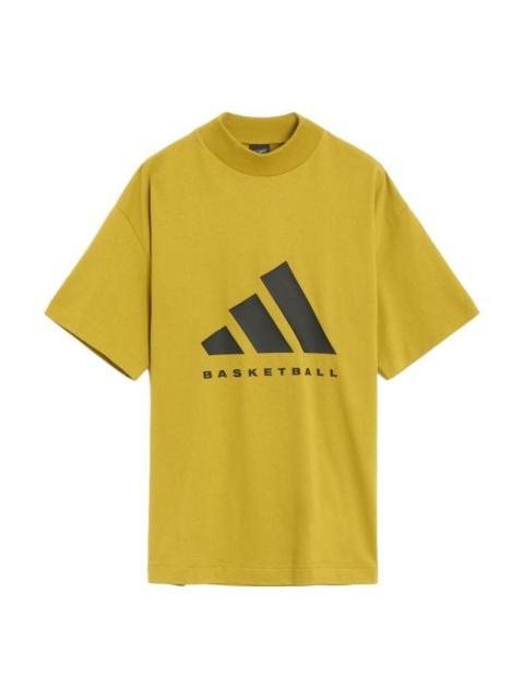 Adidas Basketball T-Shirts 'Green' IR8490