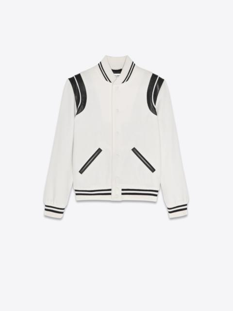 saint laurent teddy in wool