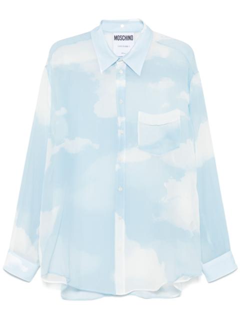 Cloud-print Shirt
