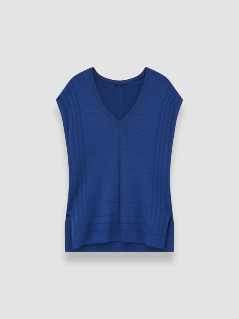 Viscose Grid Knit Top