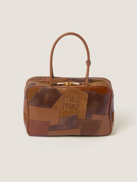 Leather patchwork Beau bag