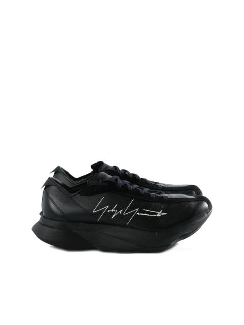 Adios Pro 3.0 LX signature-detail leather trainers