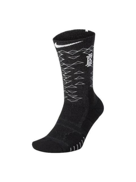 Nike Kyrie Elite Quick Crew Socks 'Black White' SX6284-905