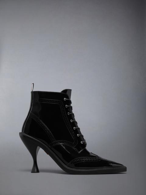 SOFT PATENT WINGTIP BOOT 90MM