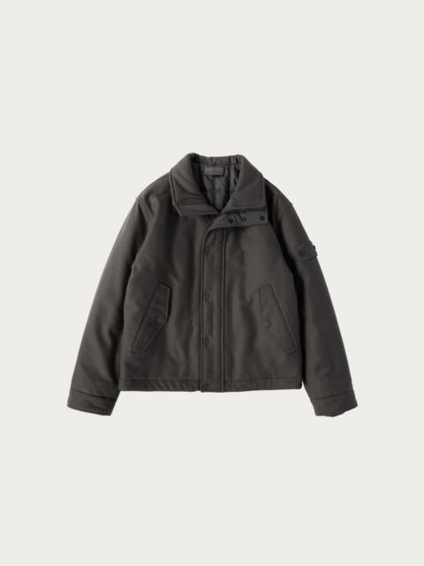 Wool Nylon Flannel Ghost Jacket - Grey