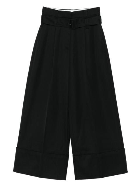 belted trousers