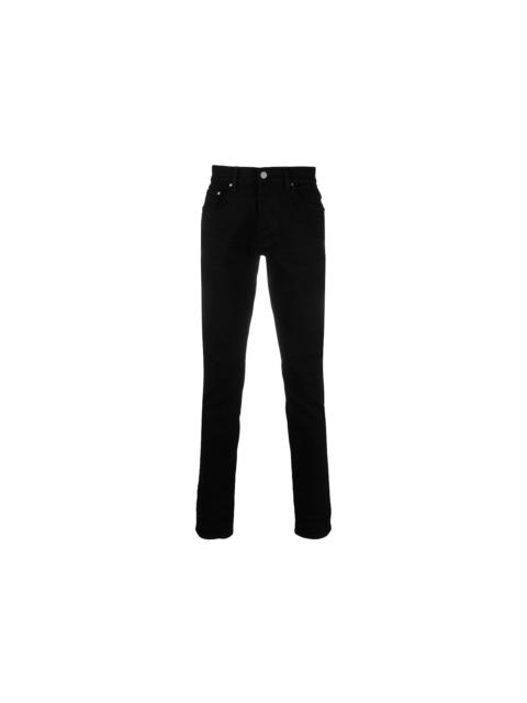 AMIRI Stack Mid-Rise Skinny Jeans Black