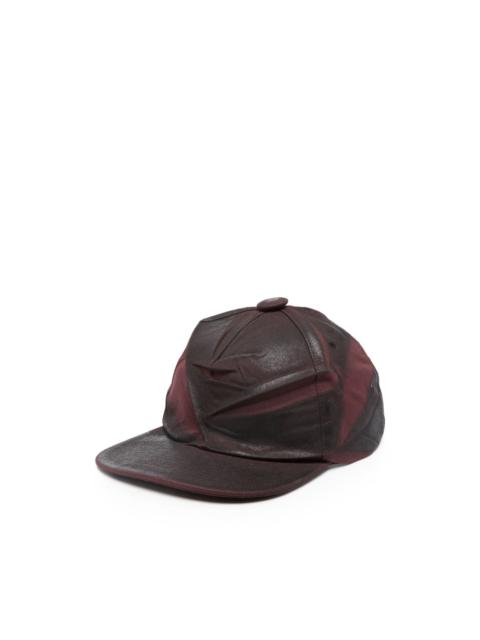 flat-peak baseball cap