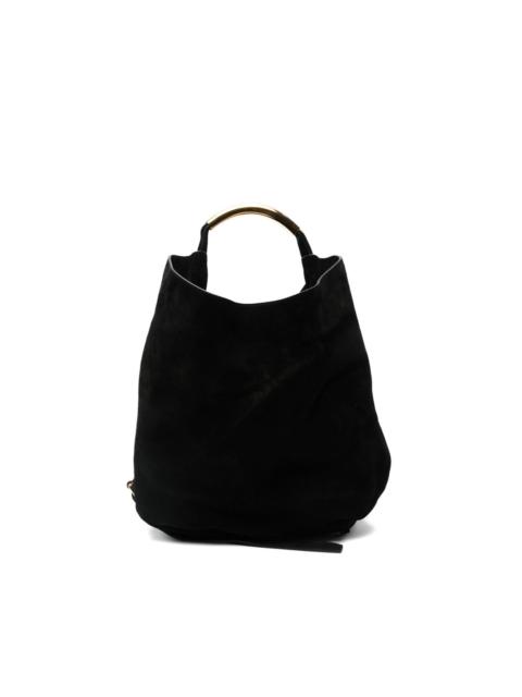 logo-lettering tote bag