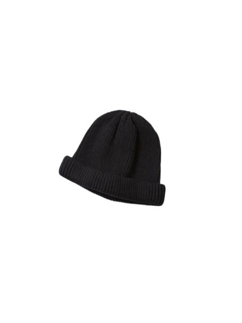 R5021 Cotton Roll Up Beanie - Black