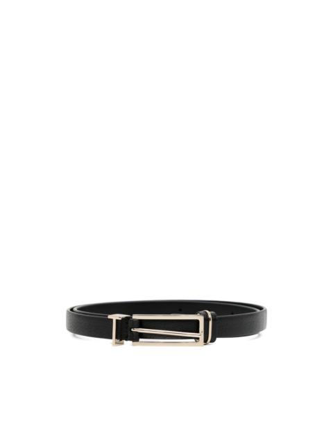 textured buckle belt