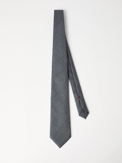 Virgin wool tie