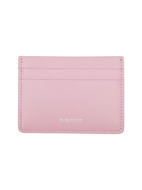 Pink Leather Card Holder