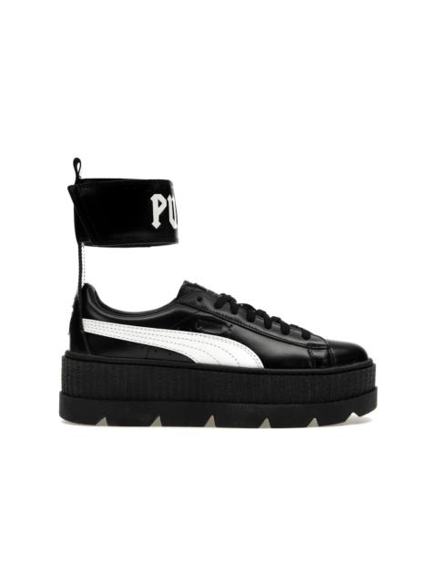 Puma Ankle Strap Rihanna Fenty Black White (Women's)