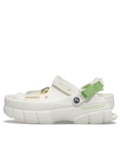 Crocs Sankuanz x Clog 'White Green' 206900-100